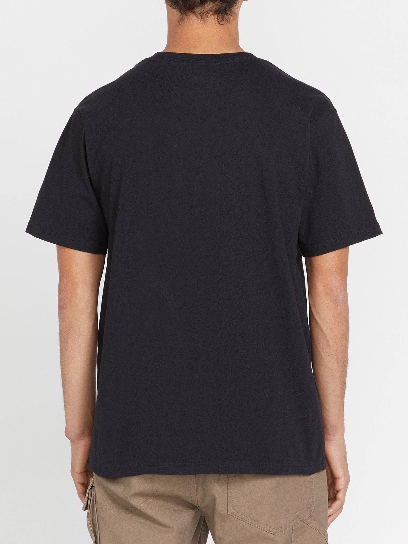 Men's Volcom Workwear Certifico Short Sleeve Tee-Black-Volcom