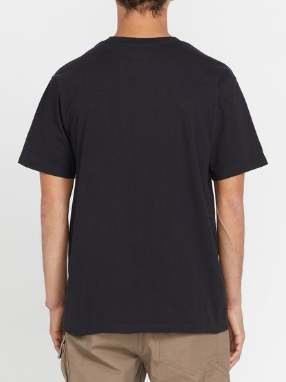 Men's Volcom Workwear Certifico Short Sleeve Tee-Black-Volcom