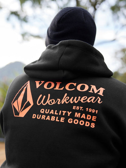 Men's Volcom Workwear Pullover Hoodie--Volcom