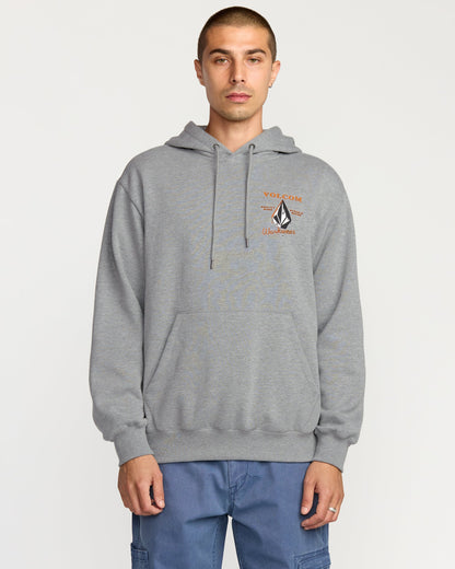 Men's Workwear Pullover-Heather Grey-Volcom