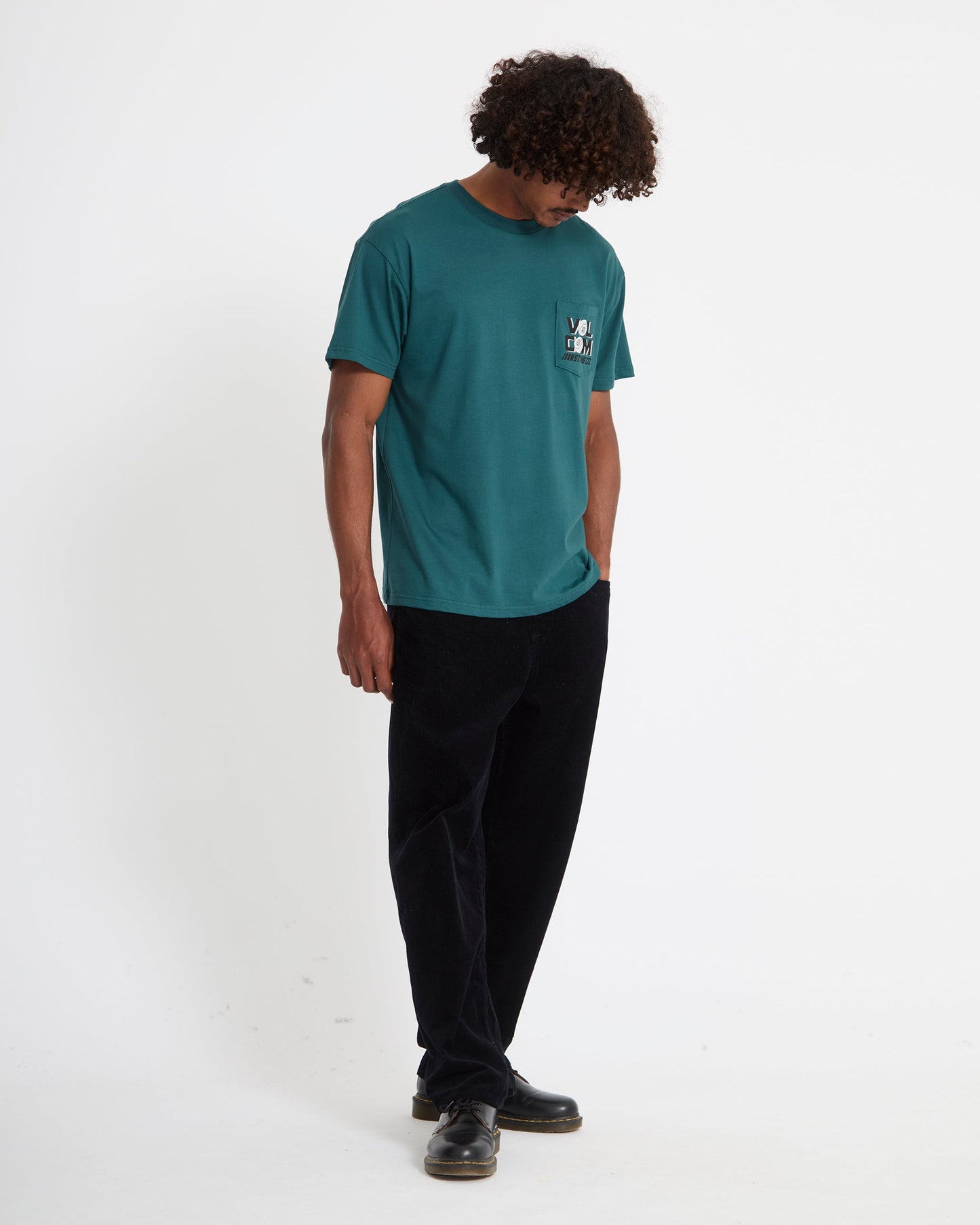 Men's Parted Out Pocket Short Sleeve Tee