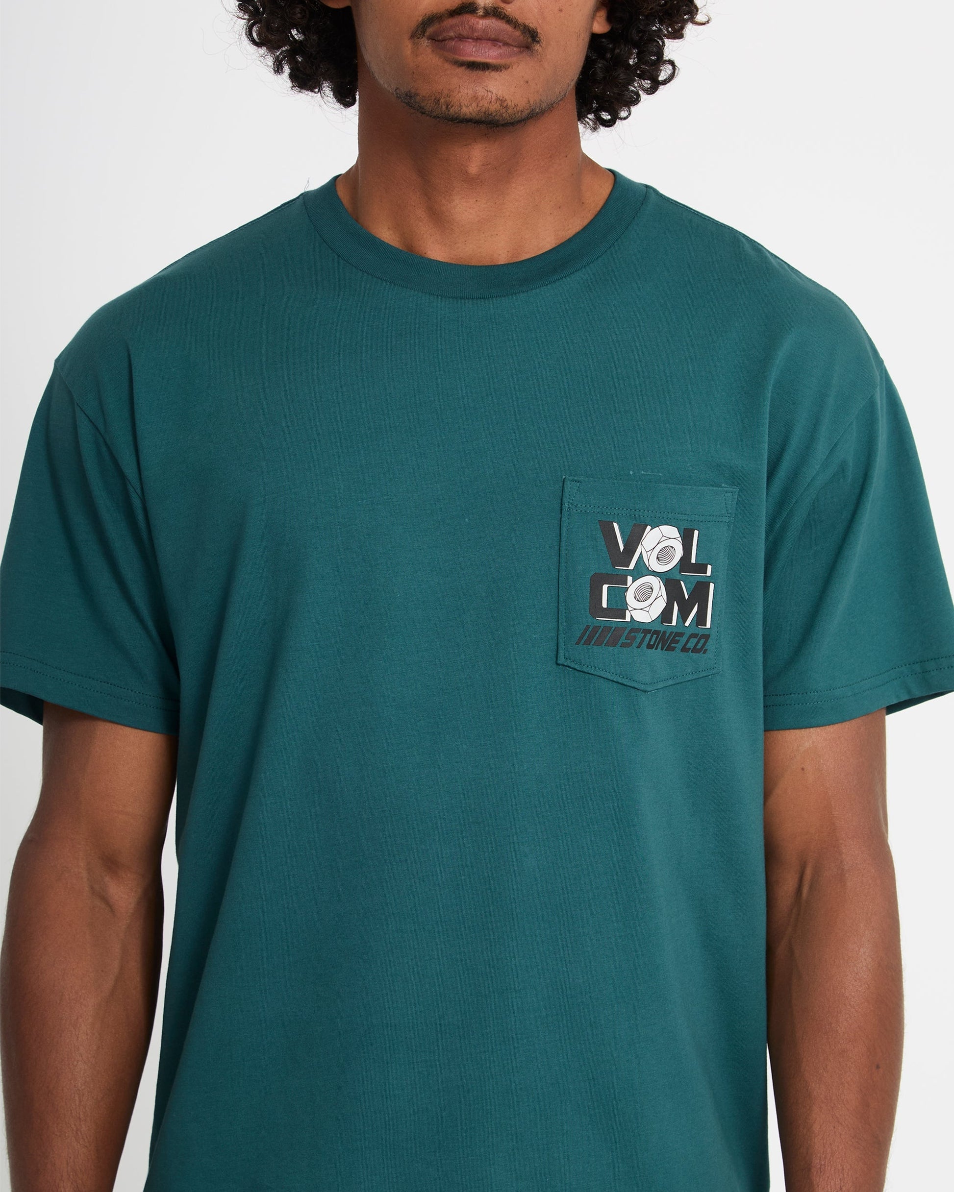 Men's Parted Out Pocket Short Sleeve Tee