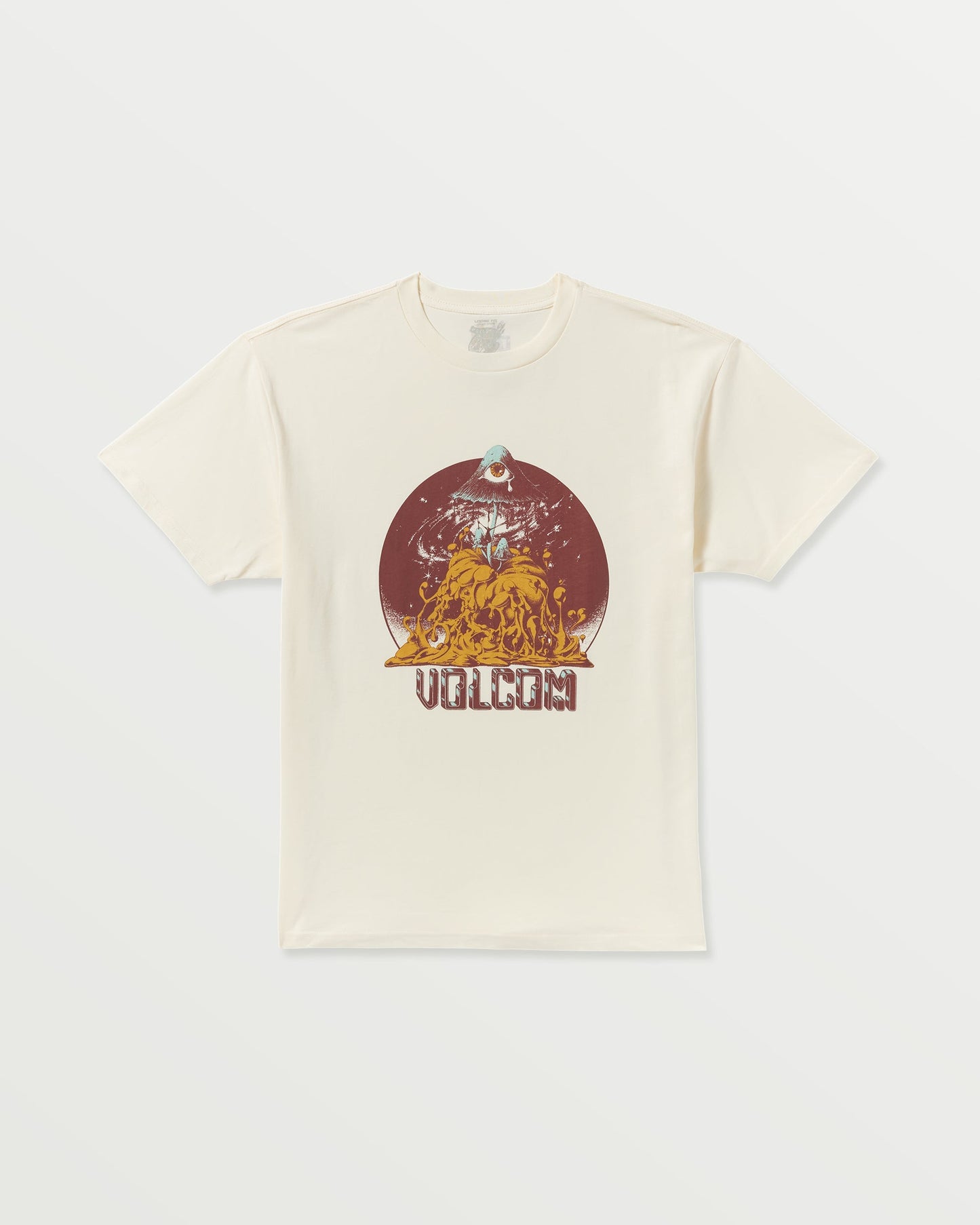 Men's Featured Artist Callum Rooney Short Sleeve Tee-Off White-Volcom
