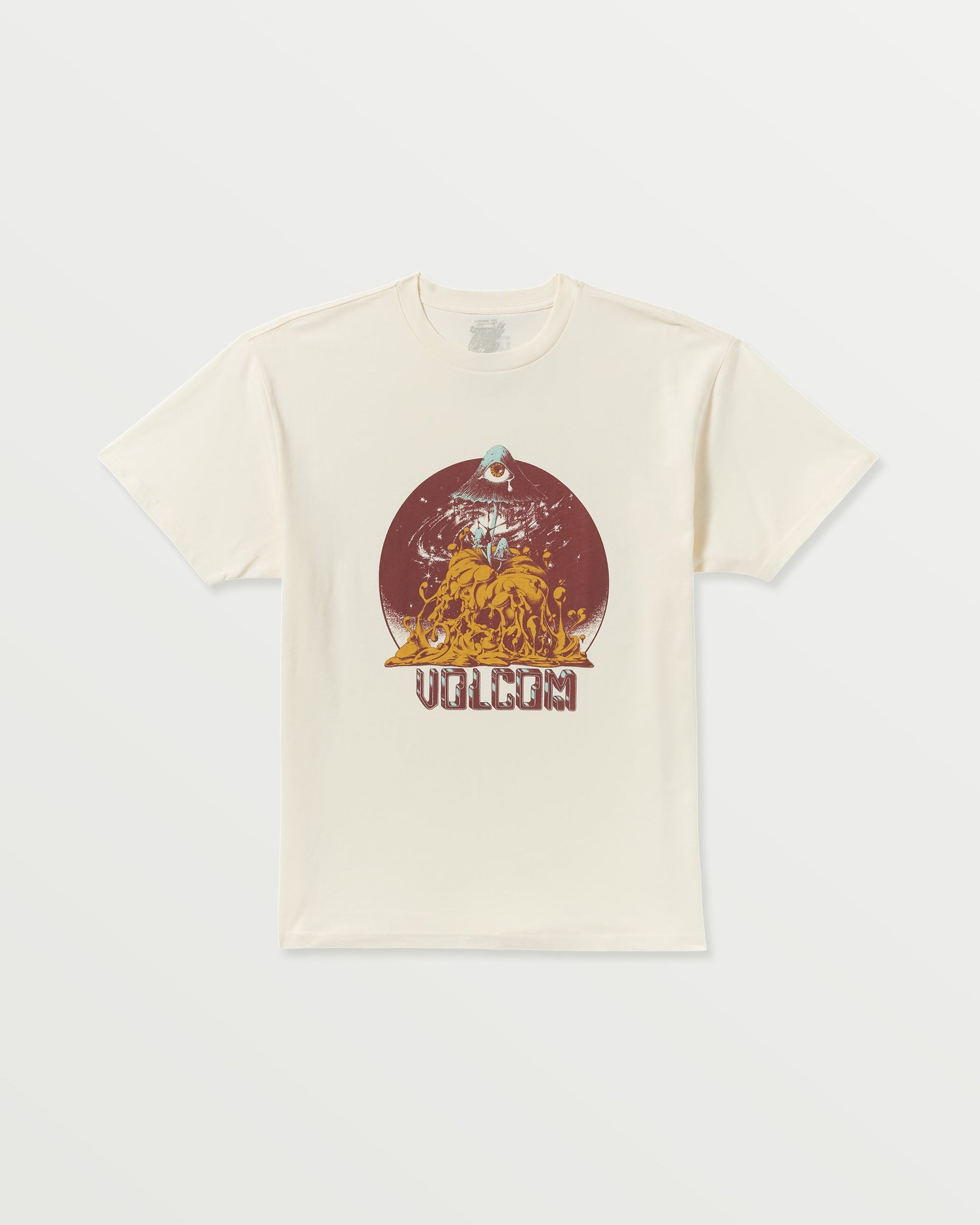 Men's Featured Artist Callum Rooney Short Sleeve Tee-Off White-Volcom