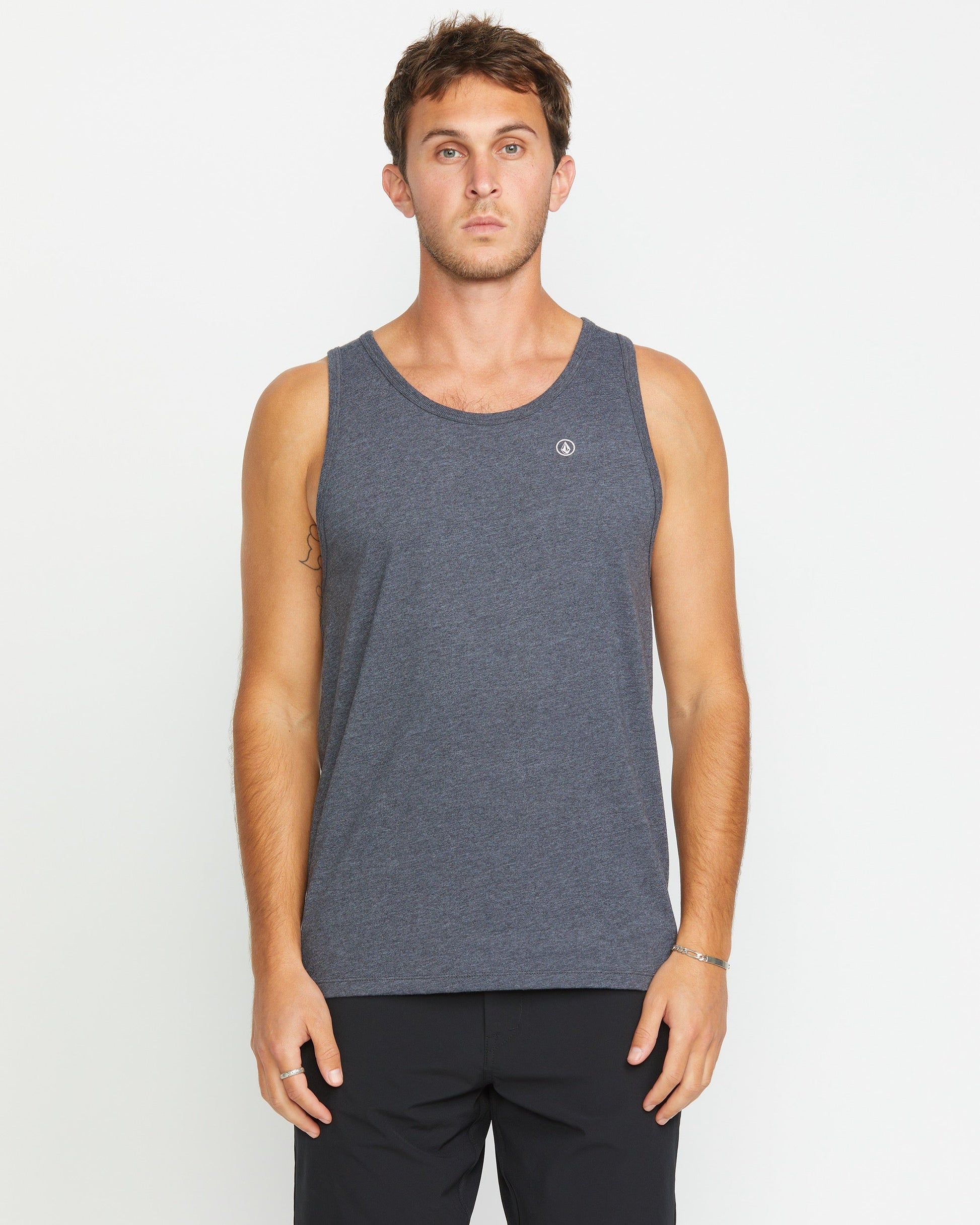 Men's Solid Heather Tank