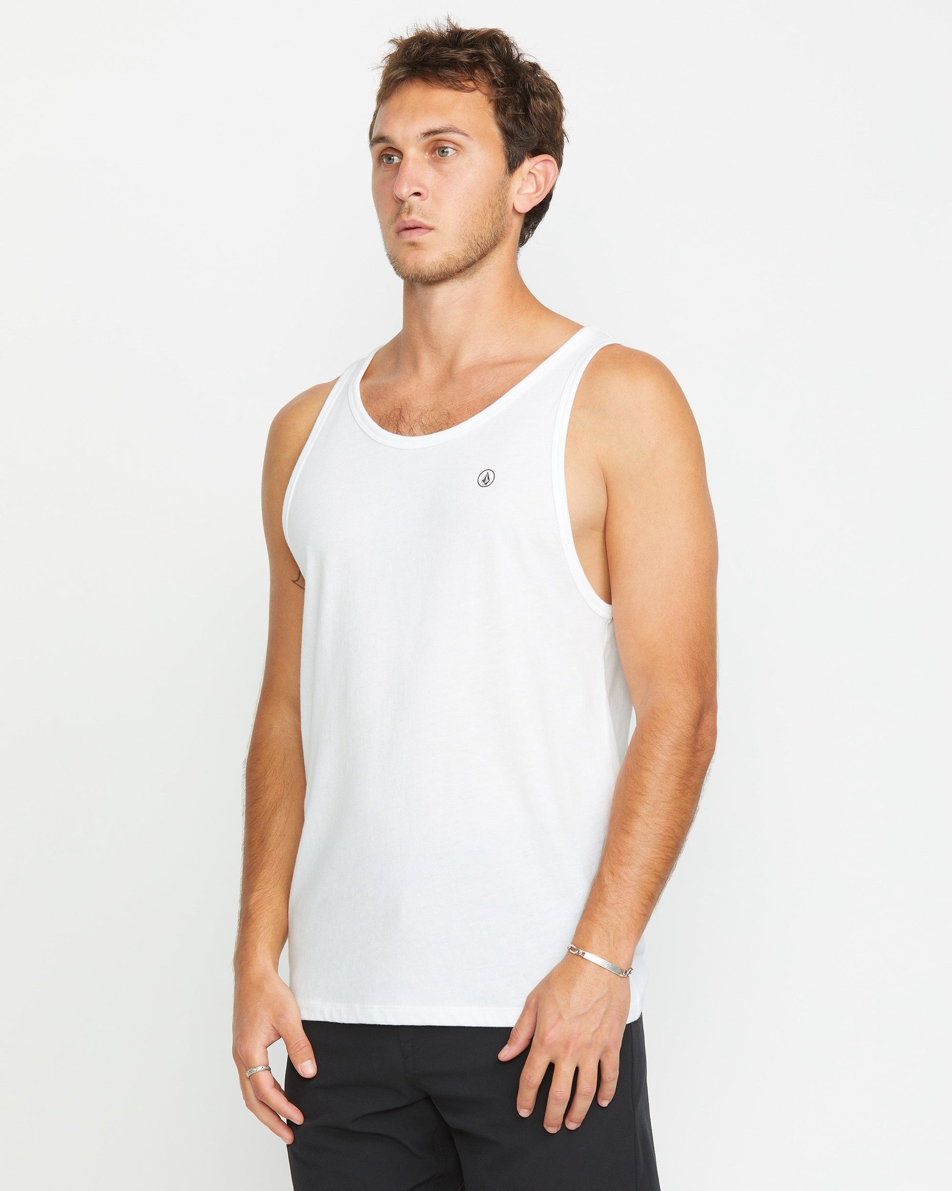 Men's Solid Heather Tank