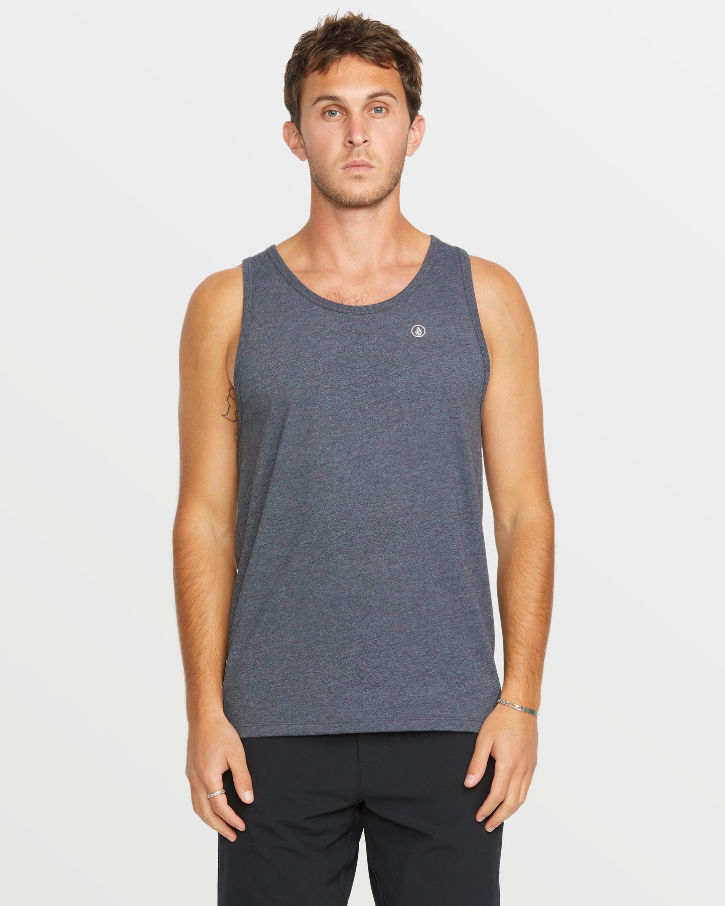 Men's Solid Heather Tank