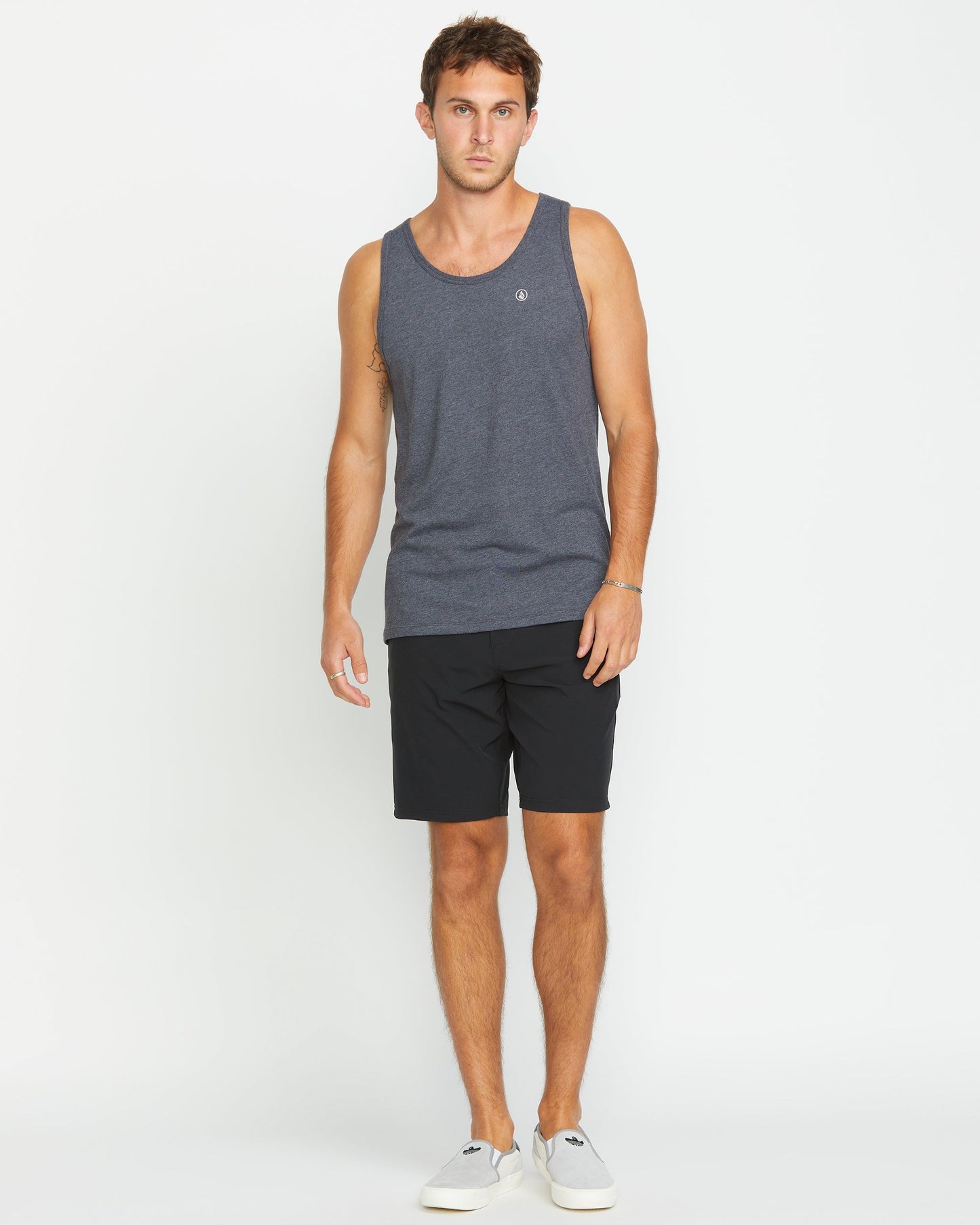 Men's Solid Heather Tank