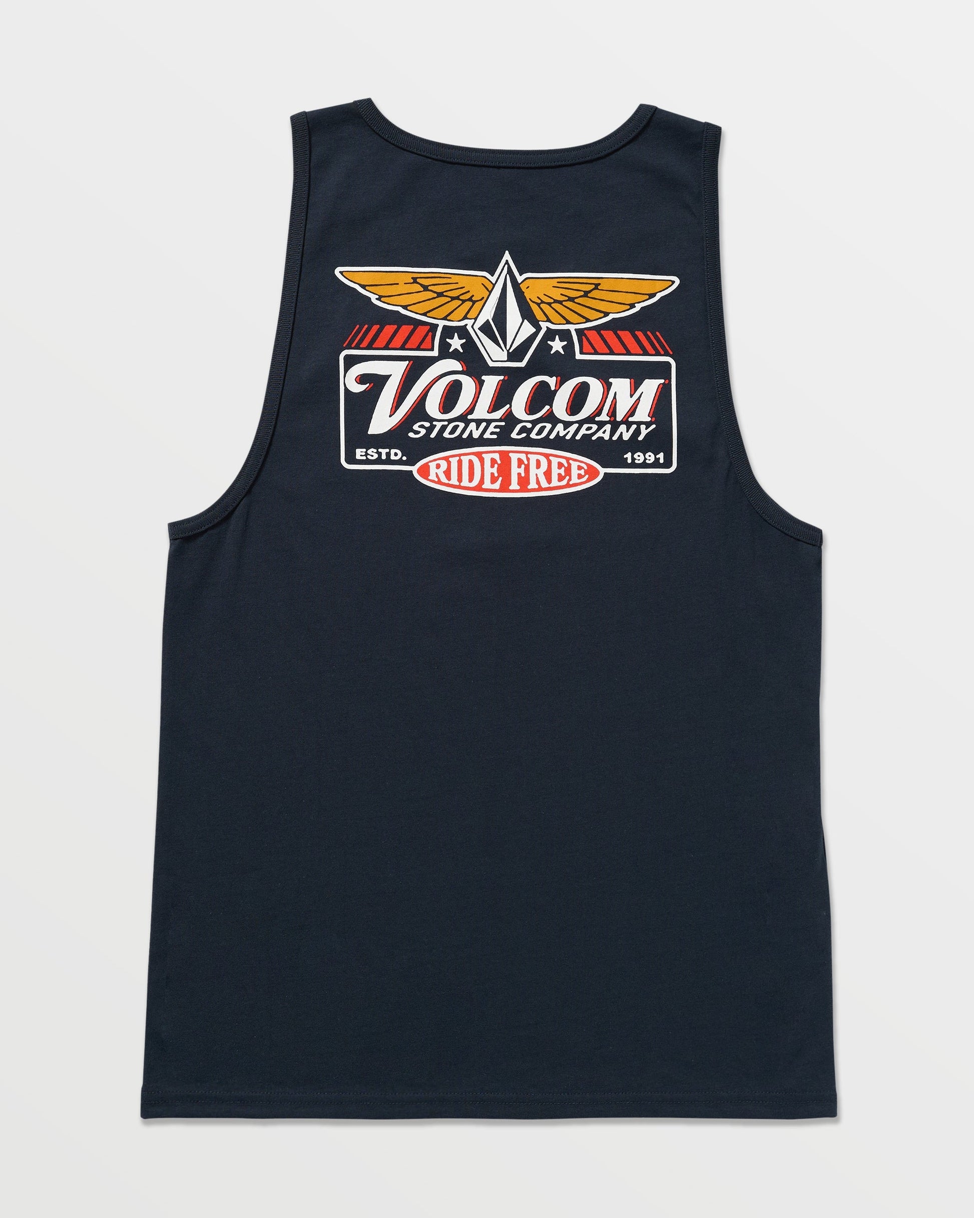 Men's Revel Tank-Navy-Volcom