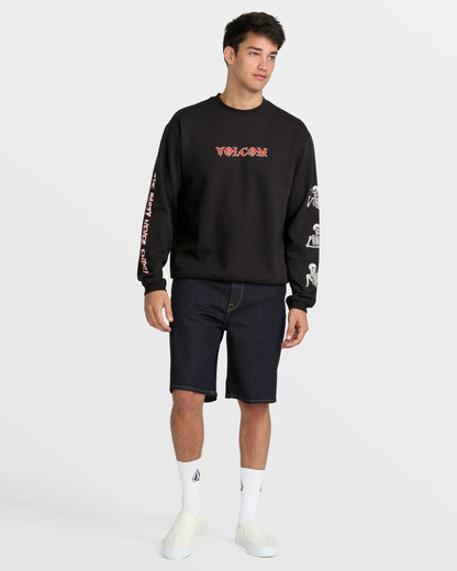 Men's Never Ends Crew Sweatshirt--Volcom