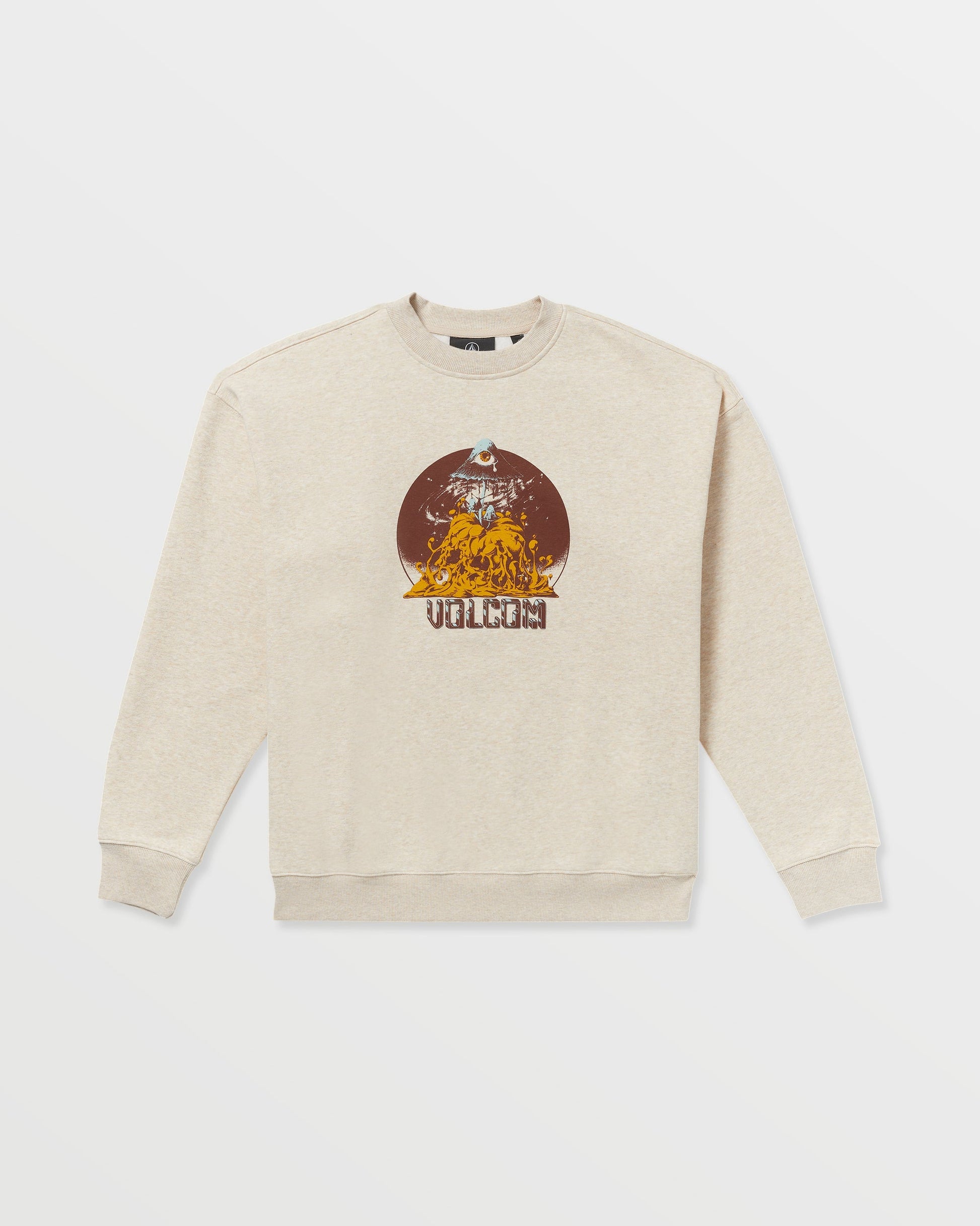 Men's Featured Artist Callum Rooney Crew-Dust Heather-Volcom