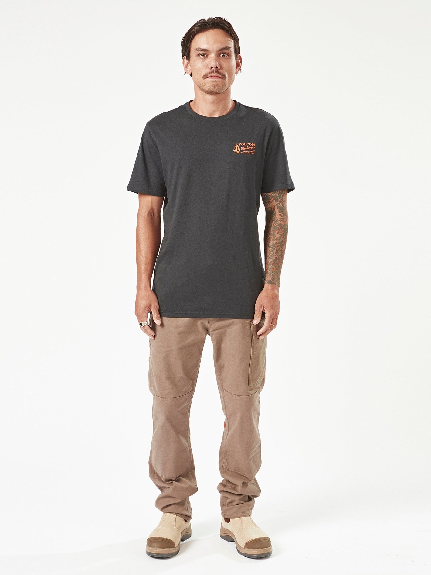 Men's Volcom Workwear Short Sleeve Tee--Volcom