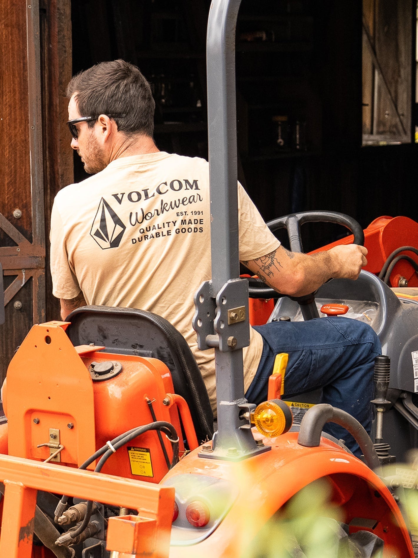 Men's Volcom Workwear Short Sleeve Tee