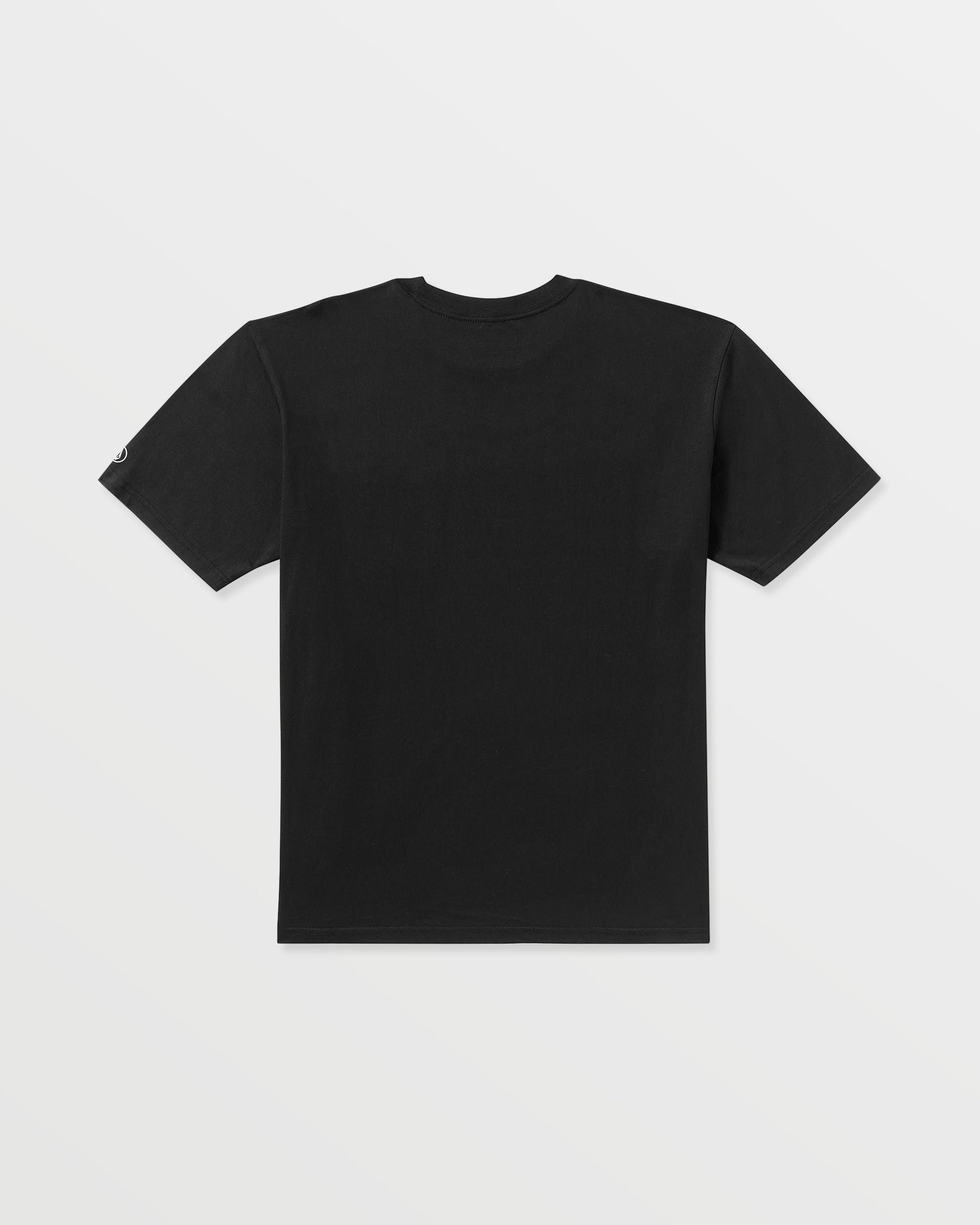 Men's Solid Short Sleeve Pocket Tee-Black-Volcom