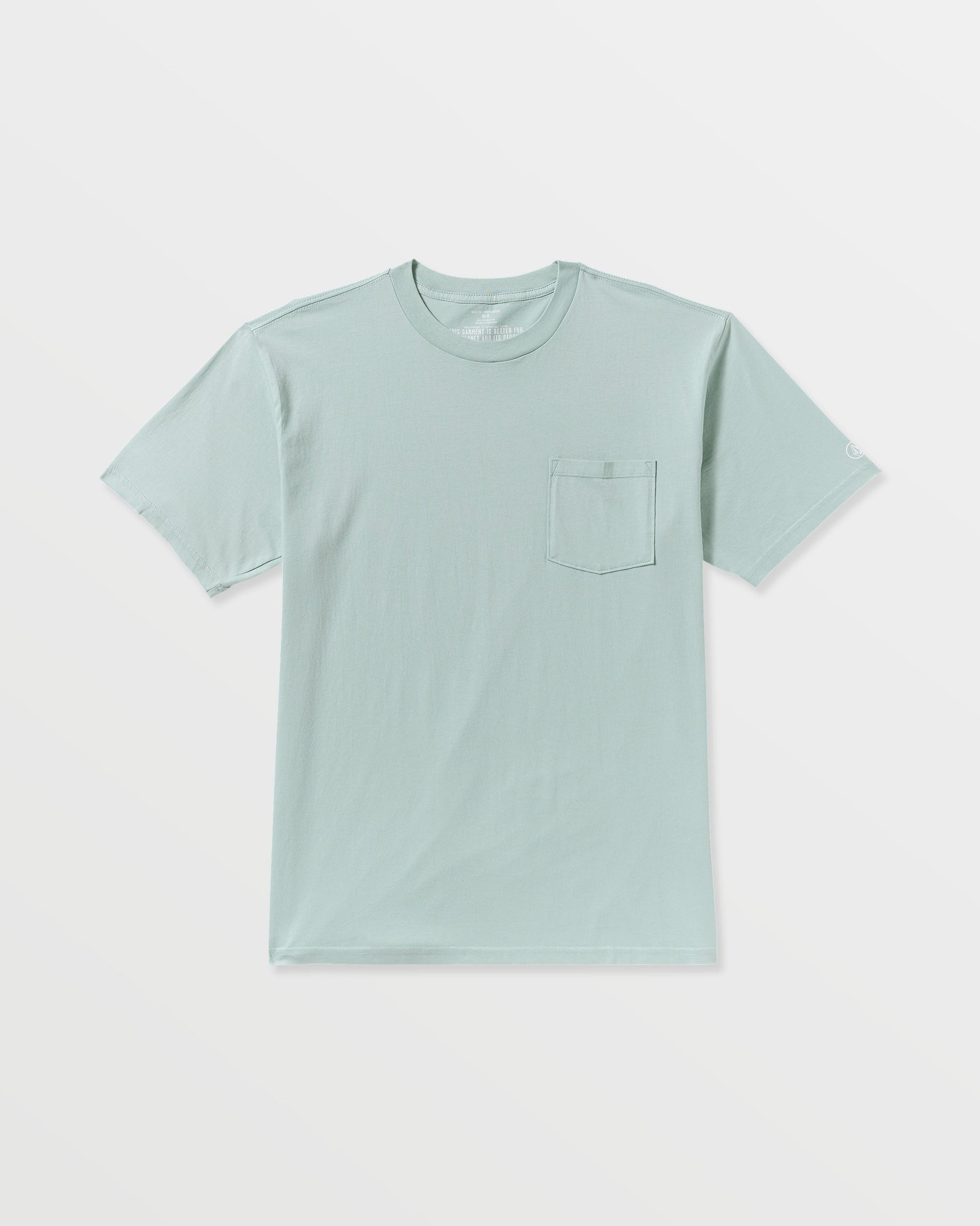Men's Solid Short Sleeve Pocket Tee
