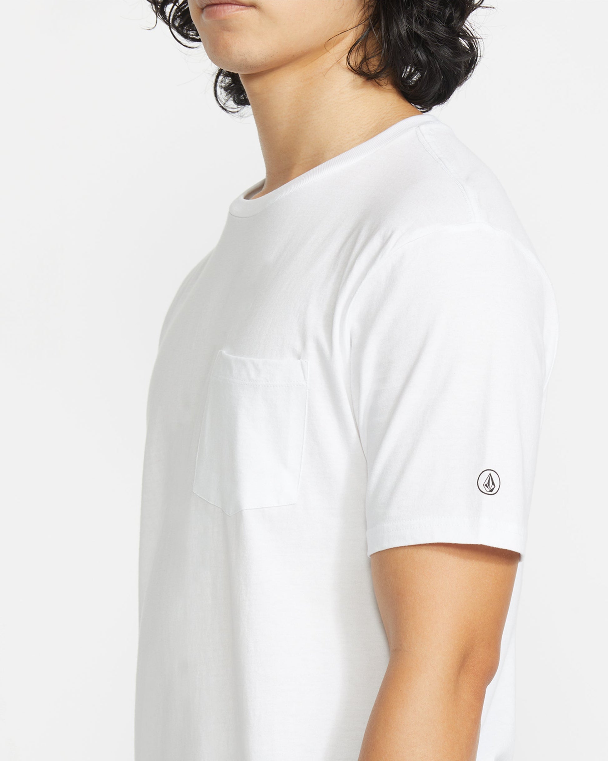 Volcom Men's Solid Short Sleeve Pocket Tee