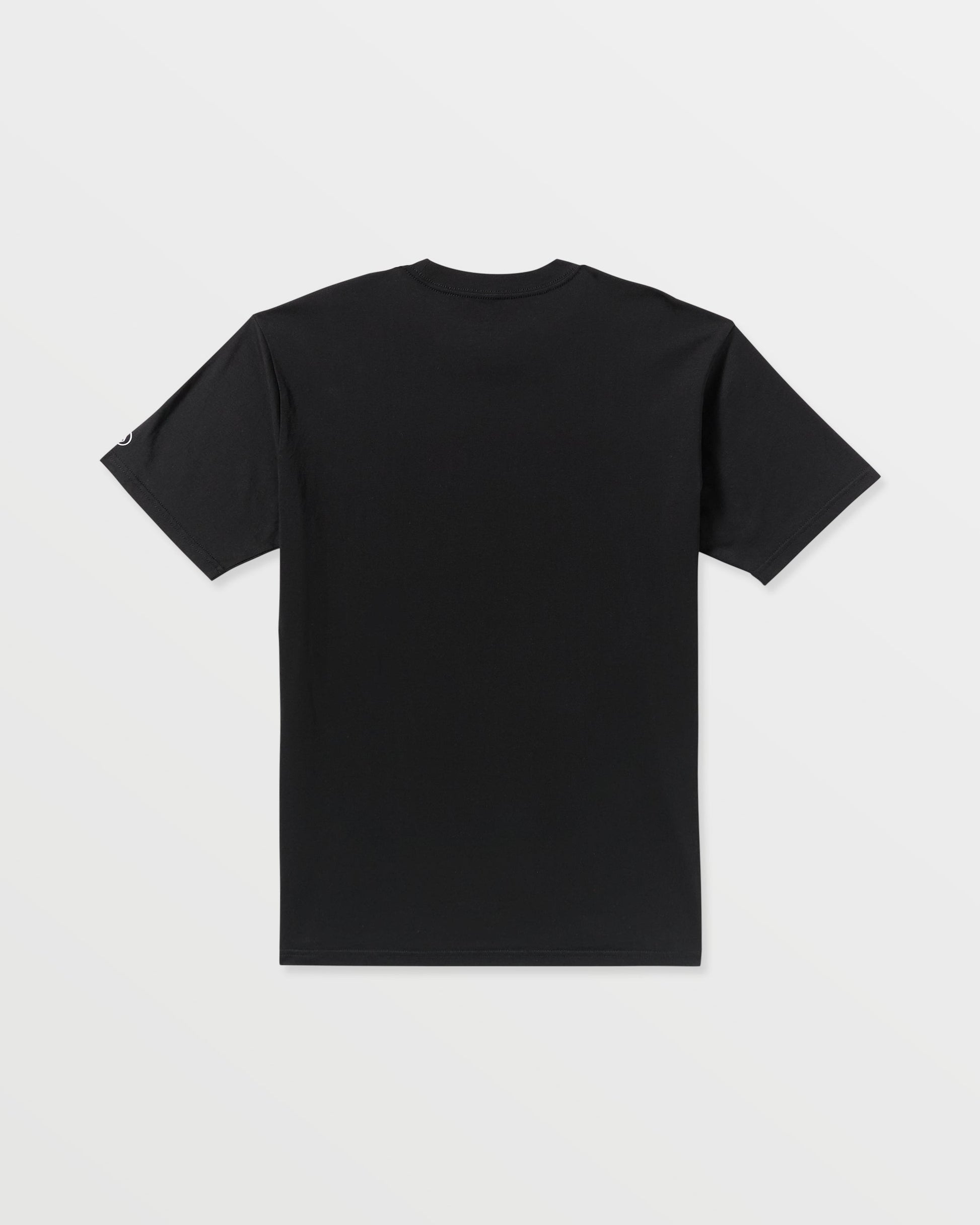 Men's Solid Short Sleeve Tee-Black-Volcom