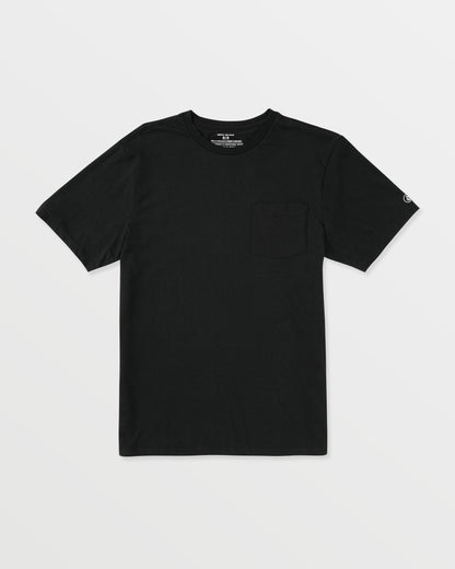 Men's Solid Short Sleeve Tee Pocket Tee