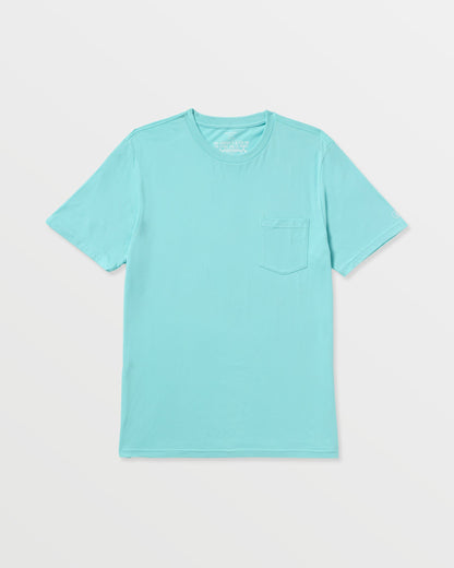 Men's Solid Short Sleeve Tee Pocket Tee