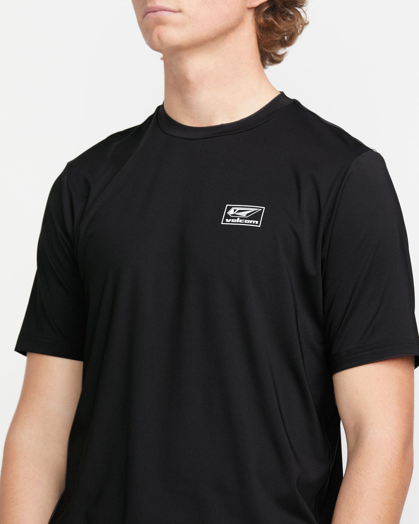 Men's Modstone Loose Short Sleeve Surf Tee-Black-Volcom