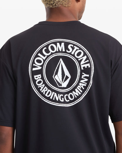 Men's Drain You Short Sleeve-Black-Volcom