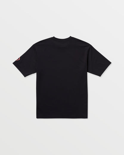 Men's Wavvyyy Surf Short Sleeve Rashguard--Volcom