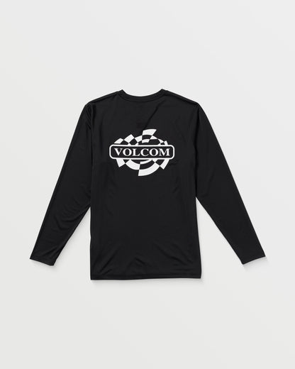 Men's Oval Track Loose Long Sleeve Surf Tee