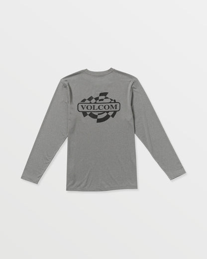 Men's Oval Track Loose Long Sleeve Surf Tee--Volcom