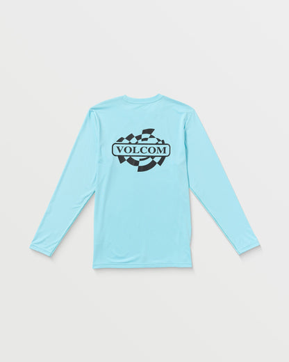 Men's Oval Track Loose Long Sleeve Surf Tee--Volcom