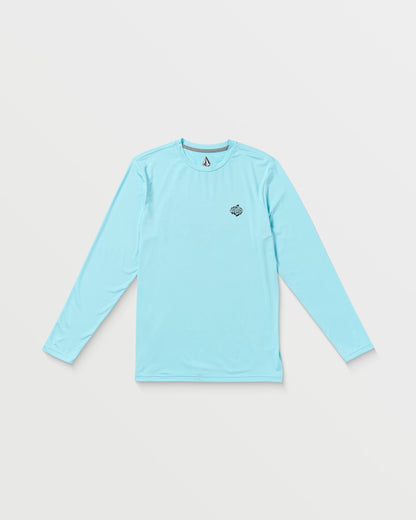 Men's Oval Track Loose Long Sleeve Surf Tee--Volcom