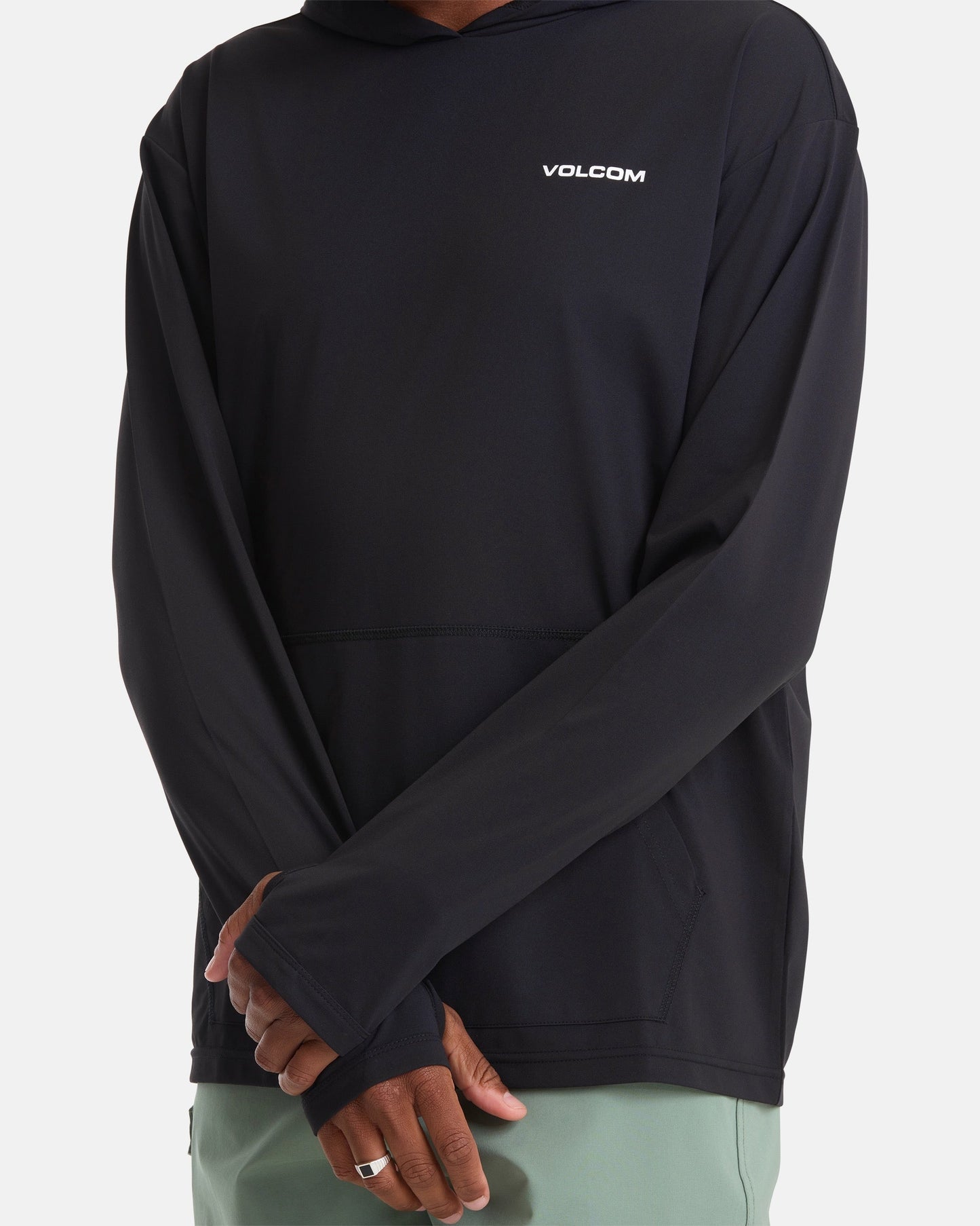 Men's Pullover Hood Long Sleeve