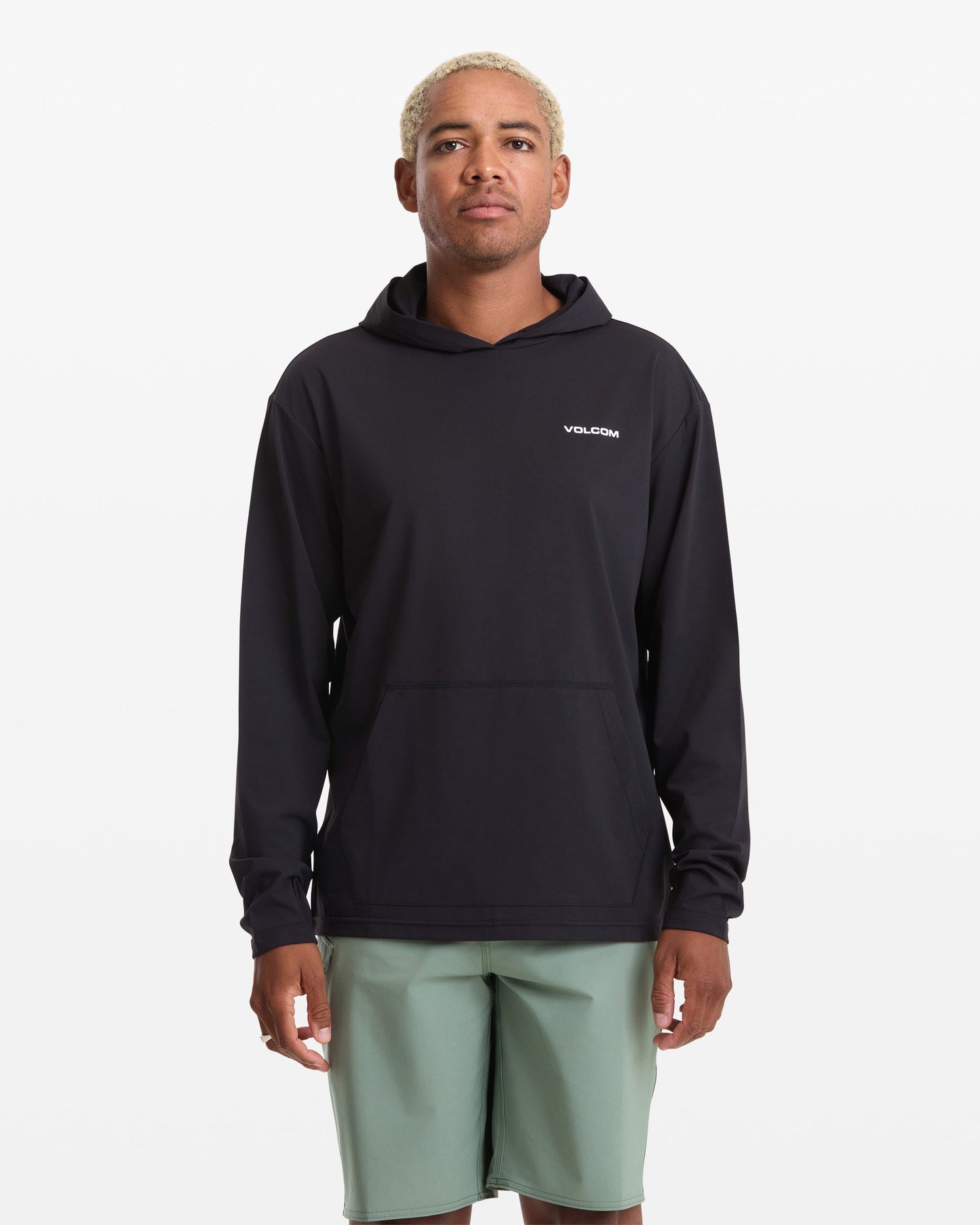 Men's Pullover Hood Long Sleeve