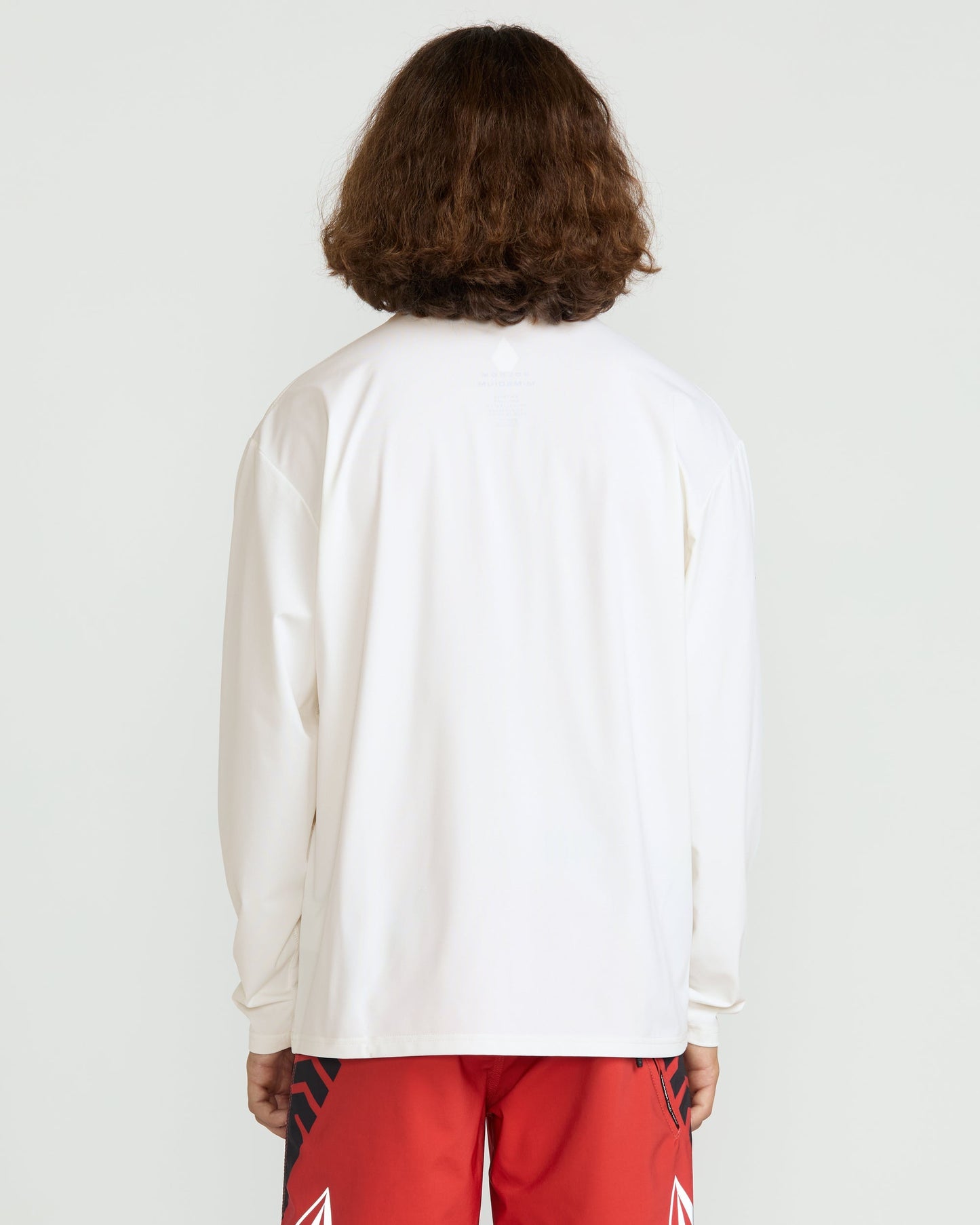 Men's Wavvyyy Surf Long Sleeve Rashguard-White-Volcom