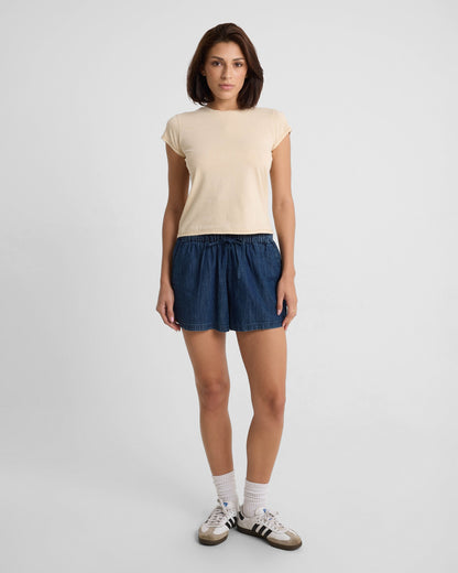 Women's Lived In Stone Wash Short Sleeve Tee