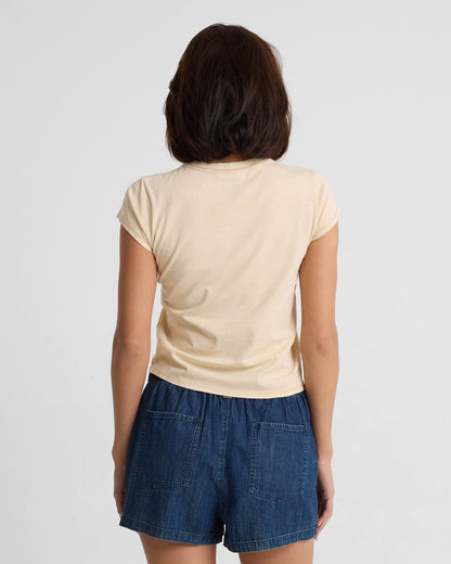 Women's Lived In Stone Wash Short Sleeve Tee