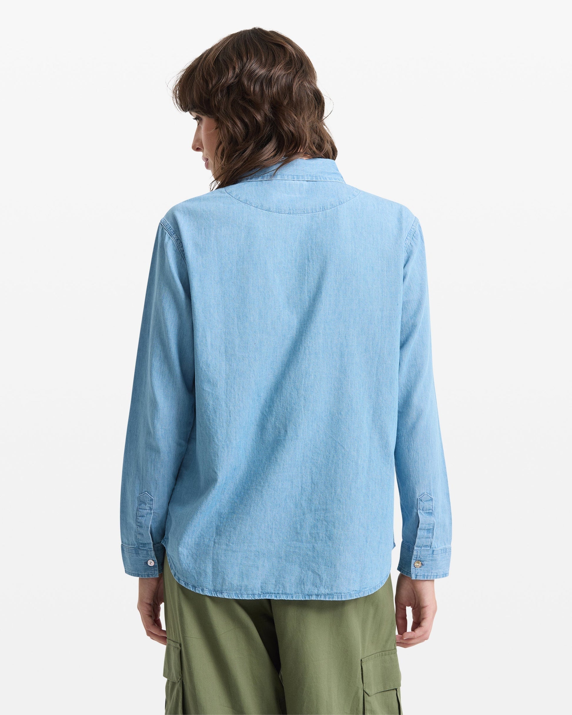 Women's Lived In Button Up