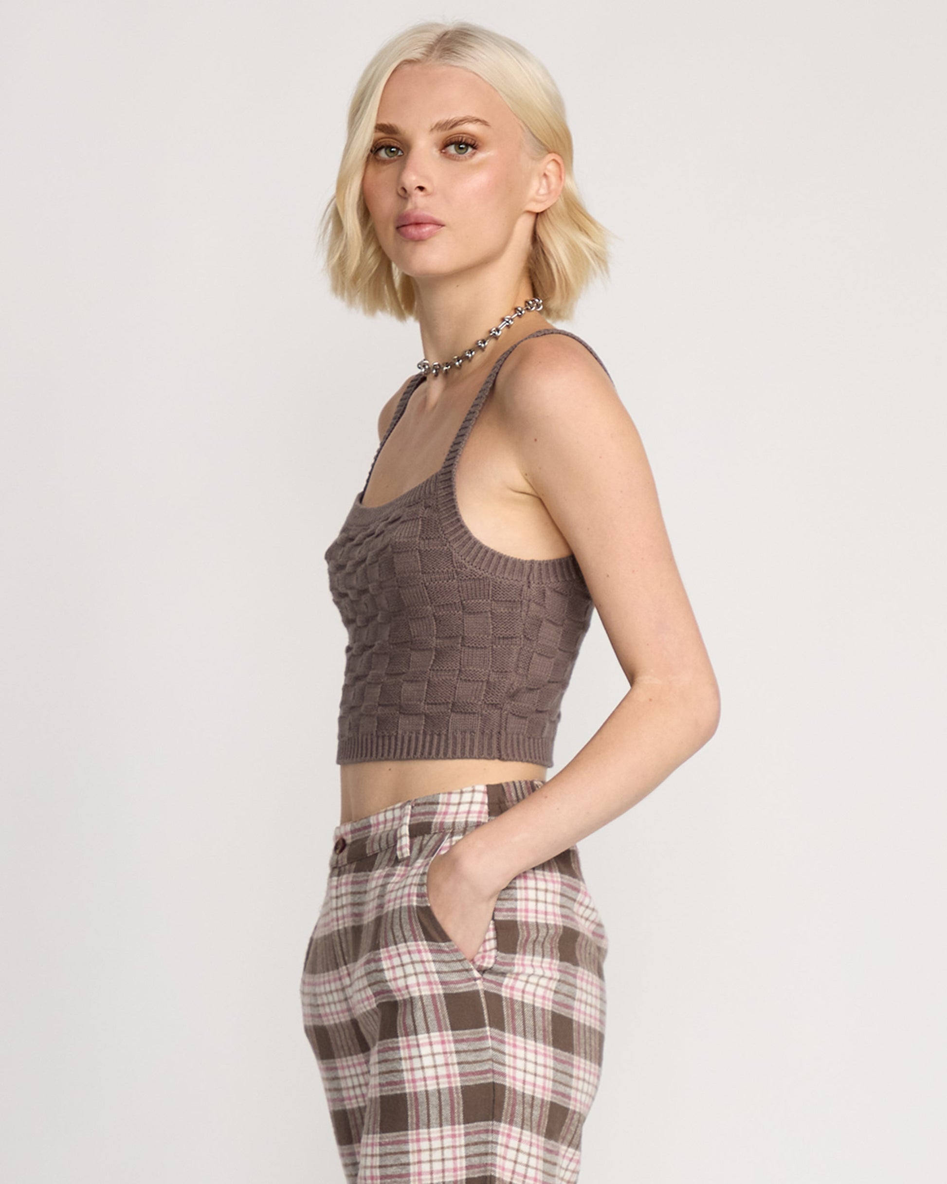 Women's Snug Lyfe Sweater Cami--Volcom