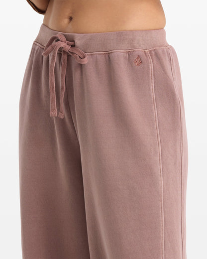 Women's Stone Soft Pants-Desert Taupe-Volcom