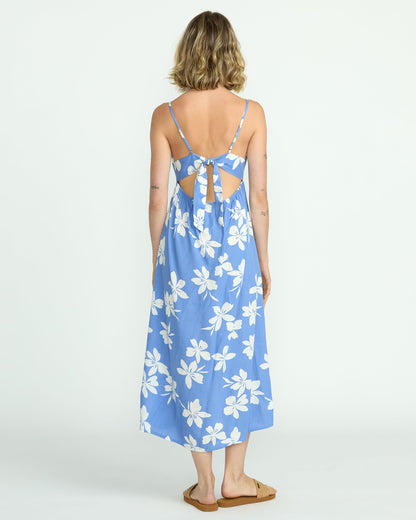 Women's Coco Ho Midi Dress-Deep Water-Volcom