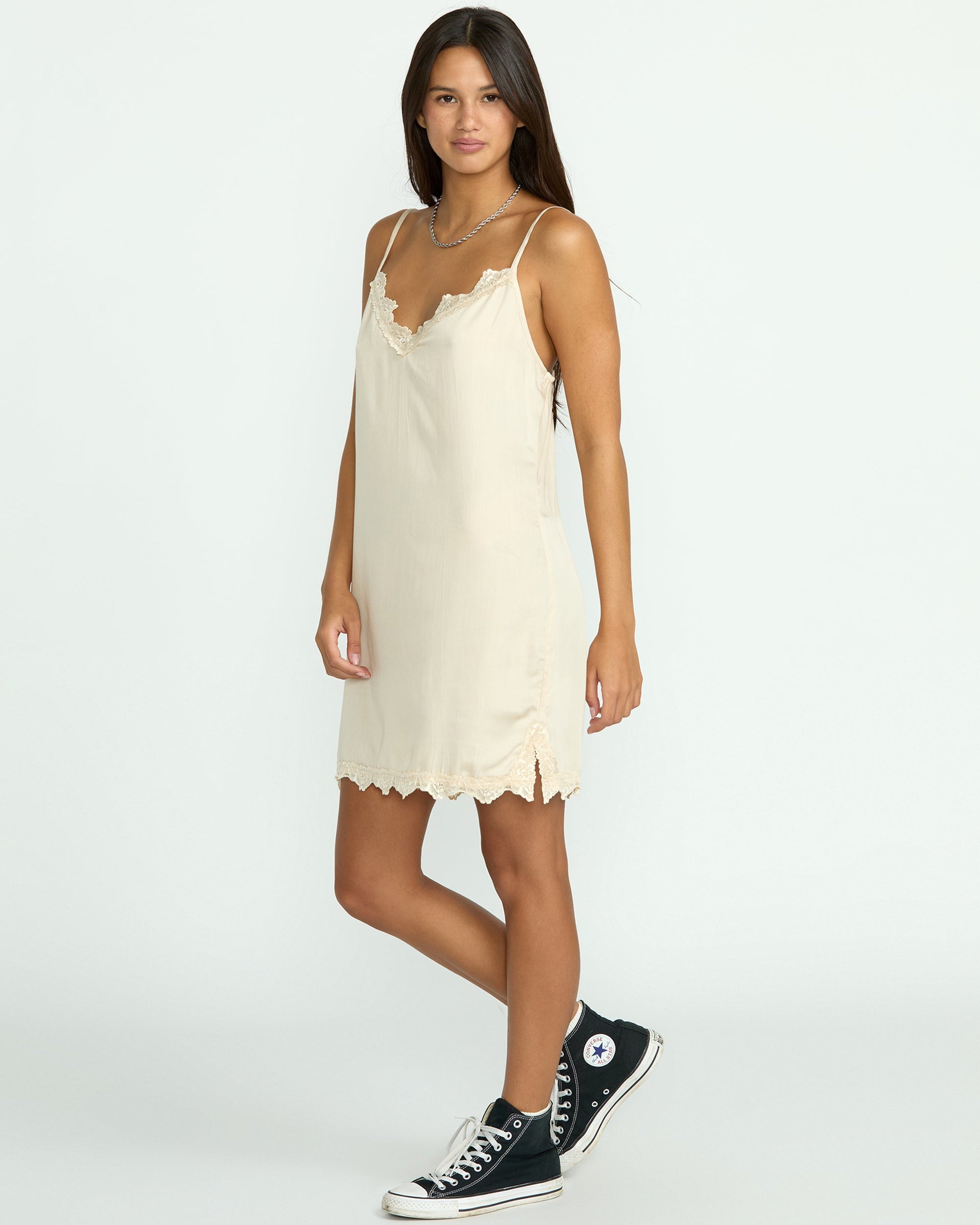 Women's Unreality Dress-Oat-Volcom