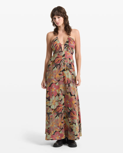 Women's Swell Ya Dress-Multi-Volcom
