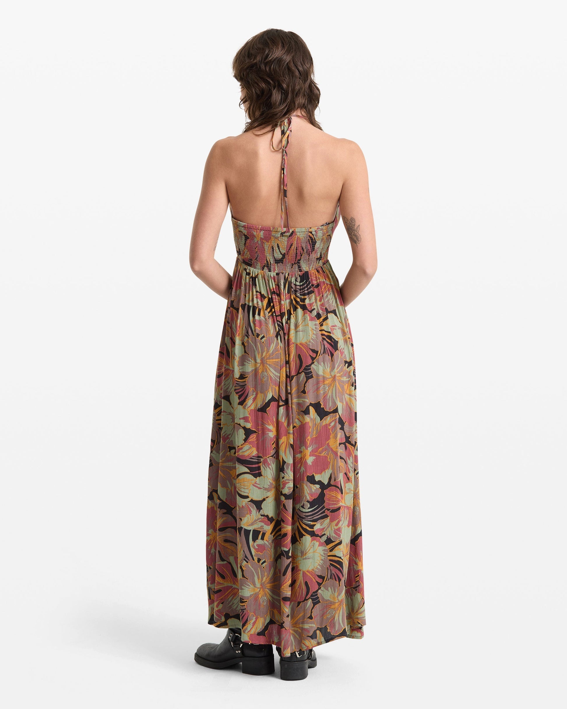 Women's Swell Ya Dress-Multi-Volcom