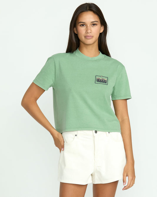Women's Dial Crop Tee