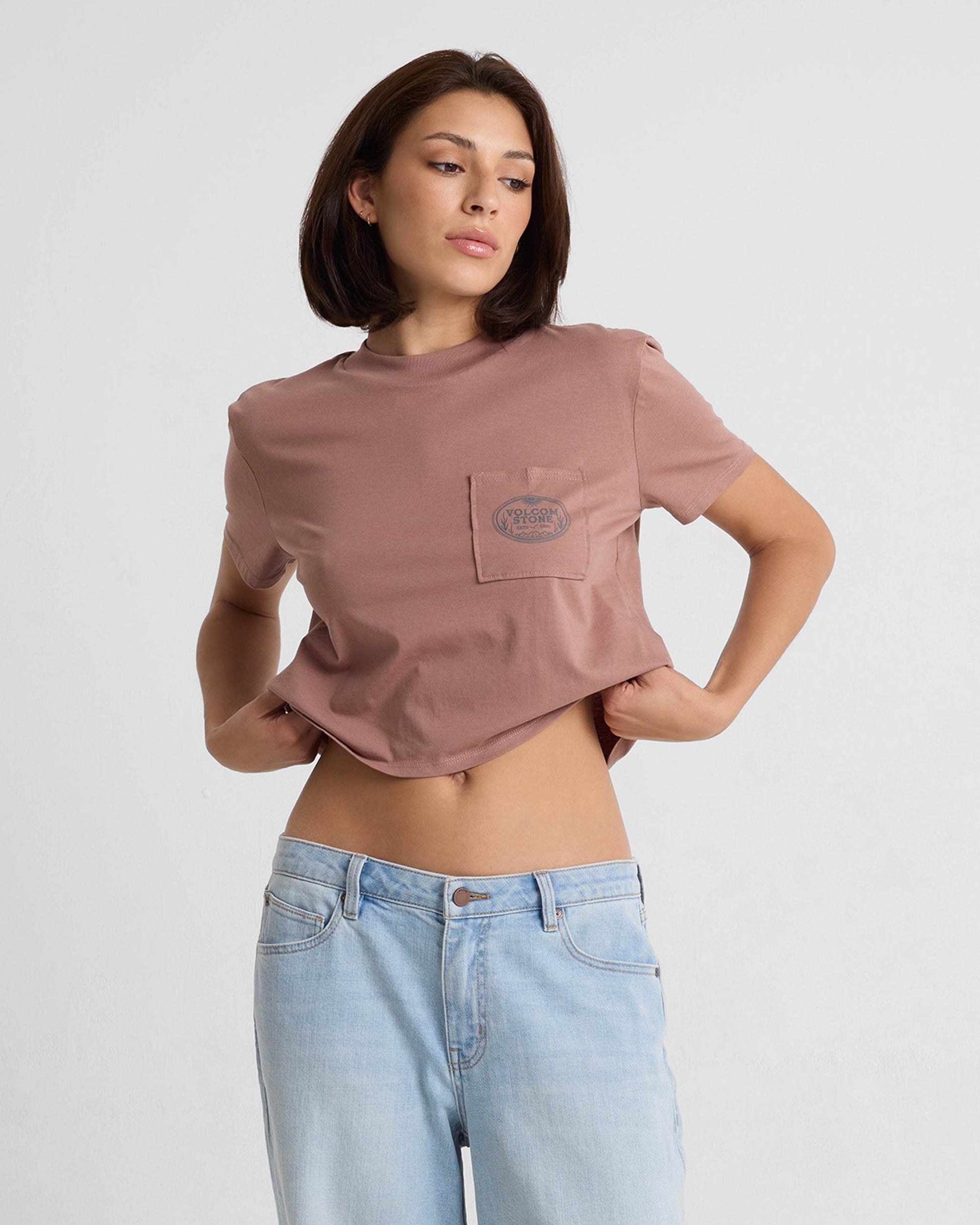 Women's Pocket Dial Short Sleeve Tee