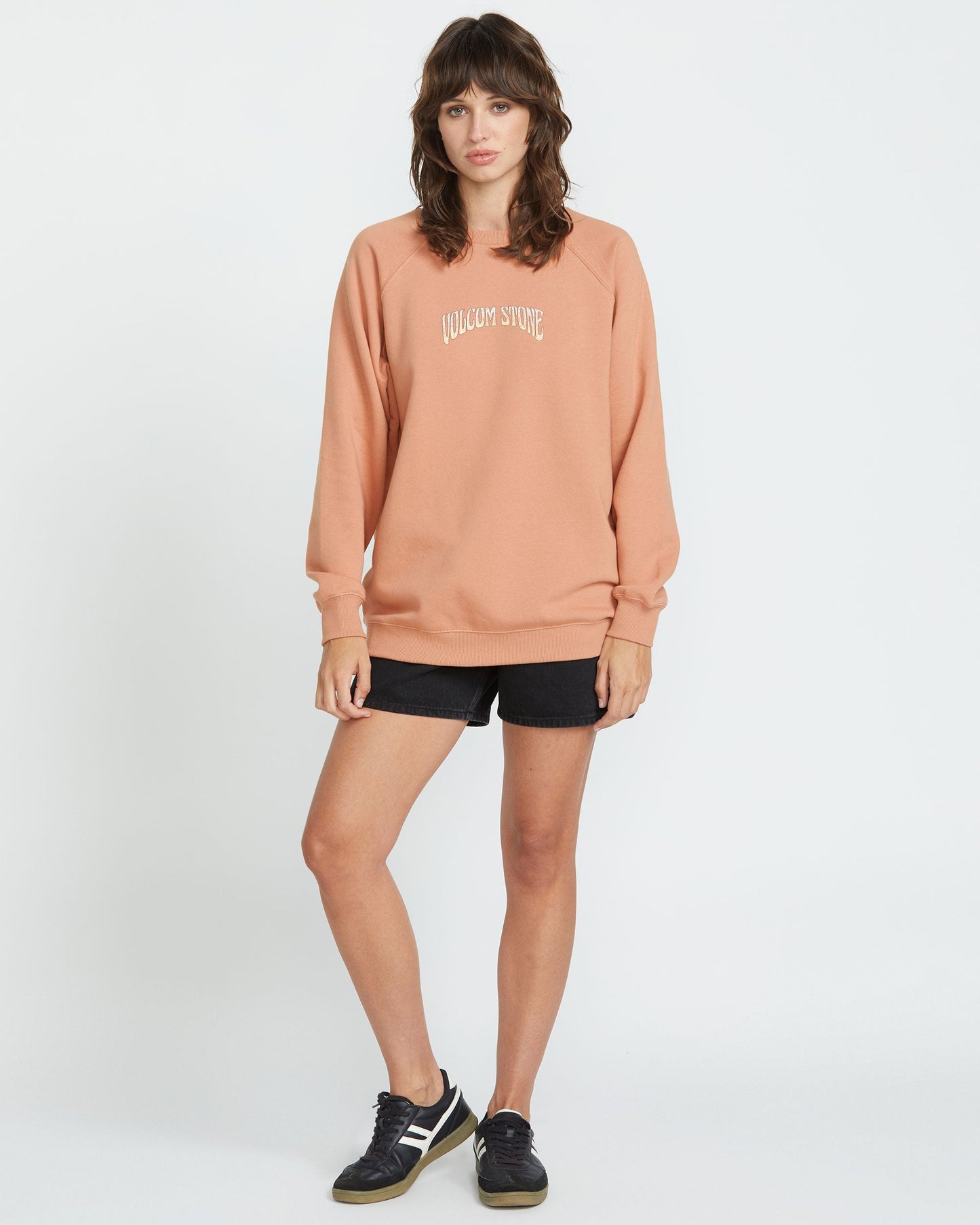 Volcom Women's Stone Magic Boyfriend Crew