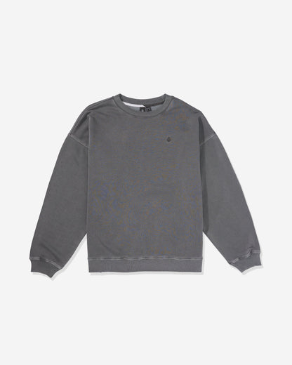 Volcom Women's Stone Soft Crew Charcoal