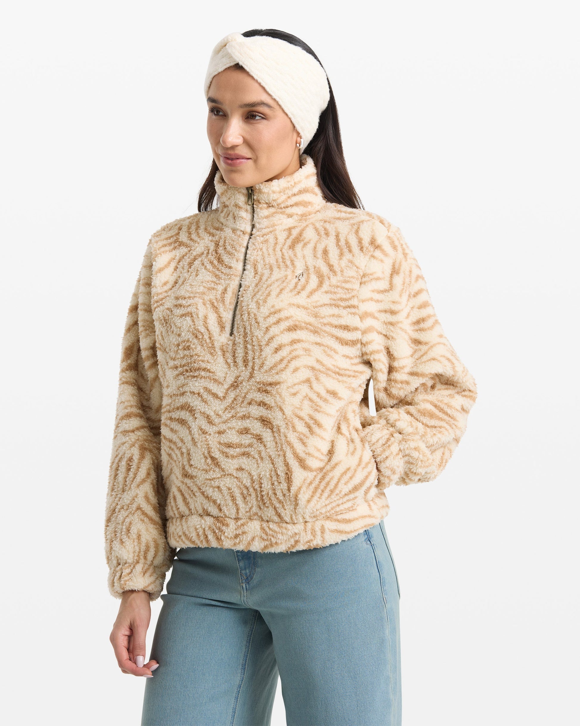 Women's Halfstone Zip Sweatshirt