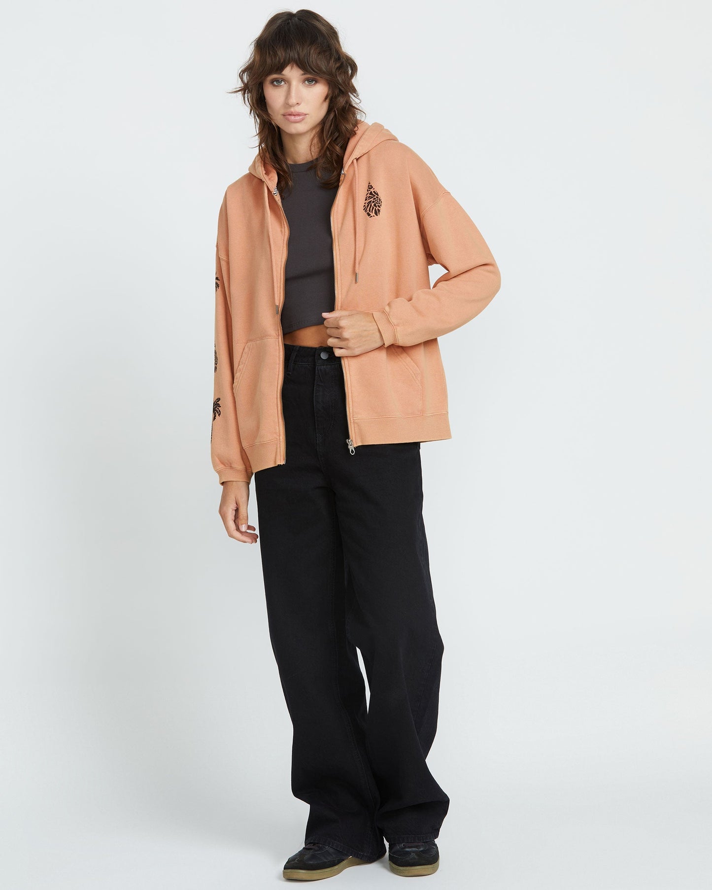 Volcom Women's Stone Art Up Zip