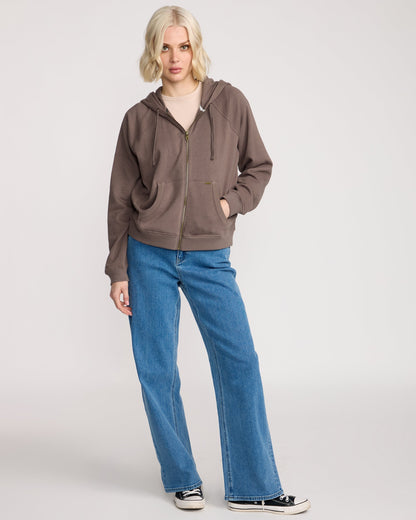 Women's Lived In Fleece Zip Hoodie