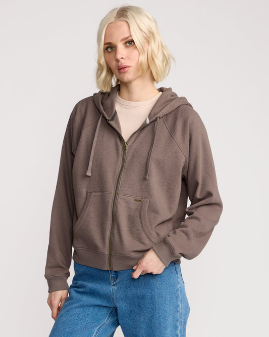Women's Lived In Fleece Zip Hoodie